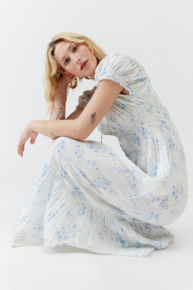 Kimchi Blue Suki Floral Smocked Midi Dress #2