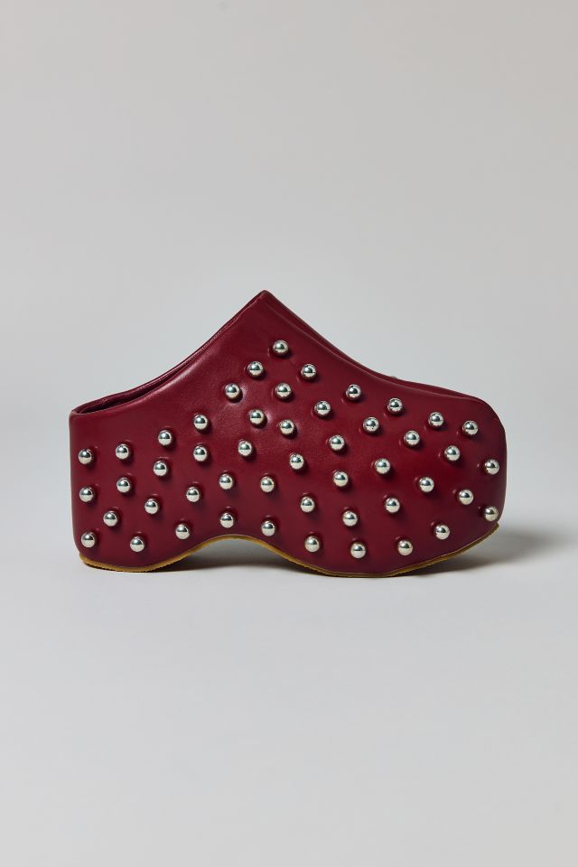 Azalea Wang Romesco Studded Platform Clog #2