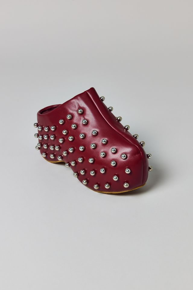 Azalea Wang Romesco Studded Platform Clog #3