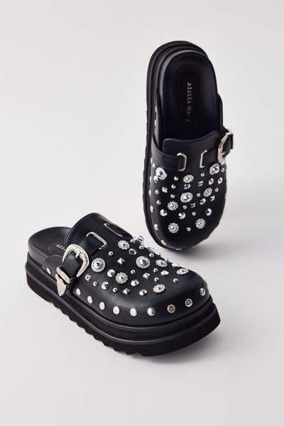 Azalea Wang Storm Chaser Studded Clog