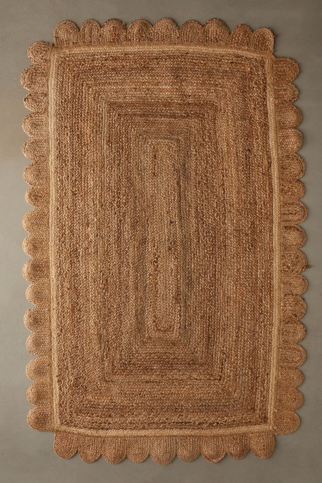 Scallop Jute Rug