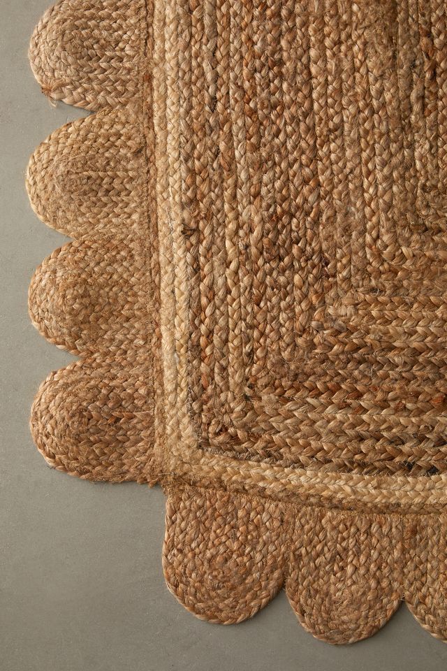Stevie Petals Braided Jute Rug #3