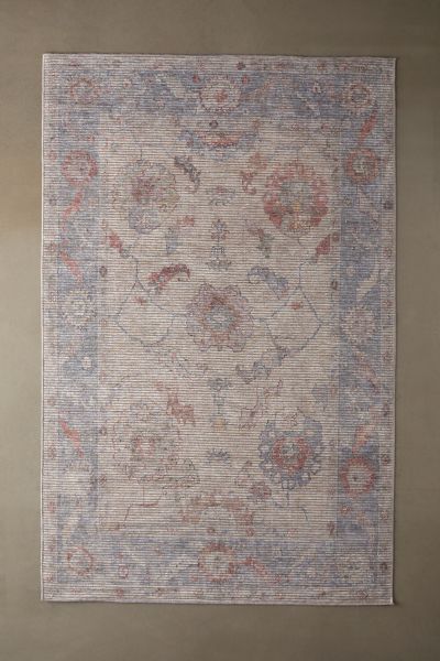 Ana Washable Floral Rug