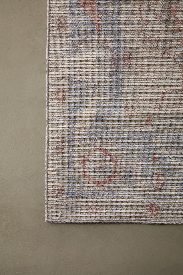 Ana Washable Floral Rug #3