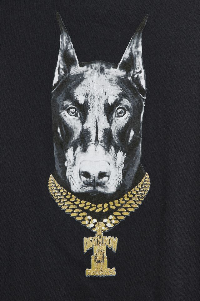DEATH ROW RECORDS DOBERMAN DOGS 【BLACK】L Death Row Records Doberman Graphic Tee | Urban Outfitters