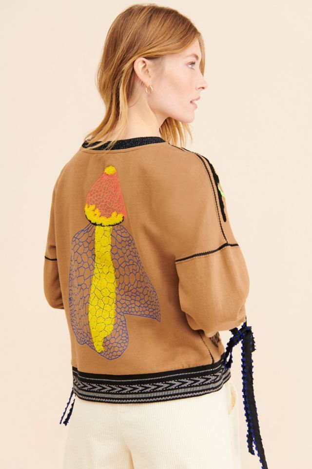 The Ugly Girl Mushroom Garden Pullover #2