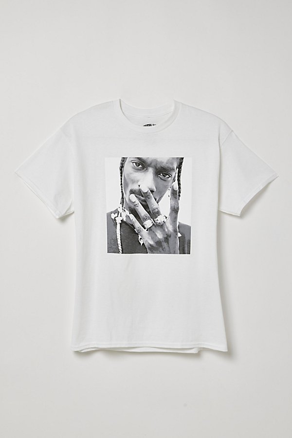 Urban Outfitters Snoop Dogg Photo Tee In White, Men's At