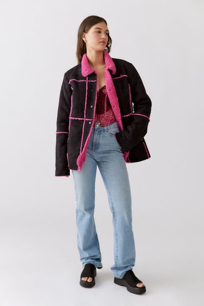 UO Julia Fleece Lined Jacket