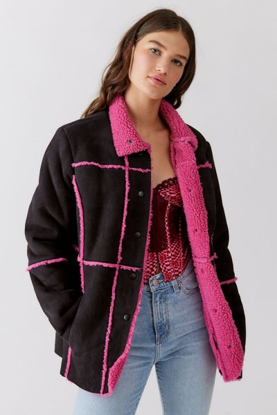 UO Julia Fleece Lined Jacket