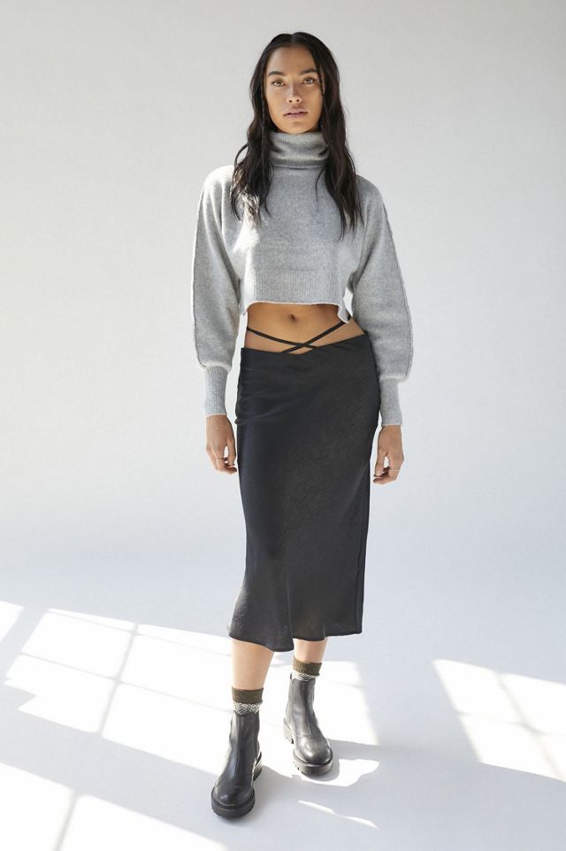 UO Finley Cropped Turtleneck Sweater #3