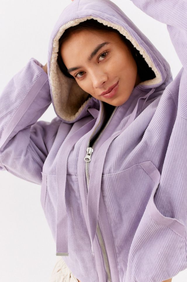 UO Casey Corduroy Zip-Up Jacket #2