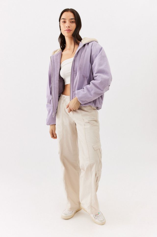 UO Casey Corduroy Zip-Up Jacket #3