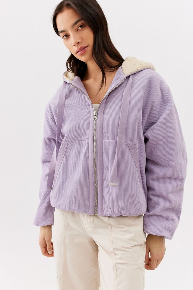 UO Casey Corduroy Zip-Up Jacket | Urban Outfitters