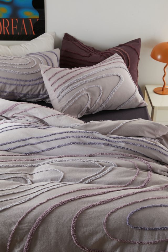 Swirl Tufted Duvet Cover #1