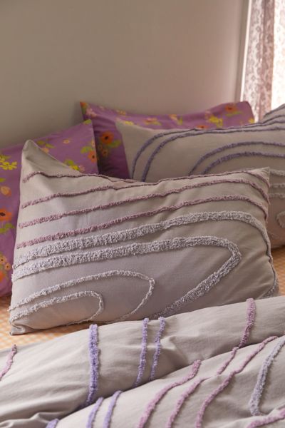 Swirl Tufted Bedding Set