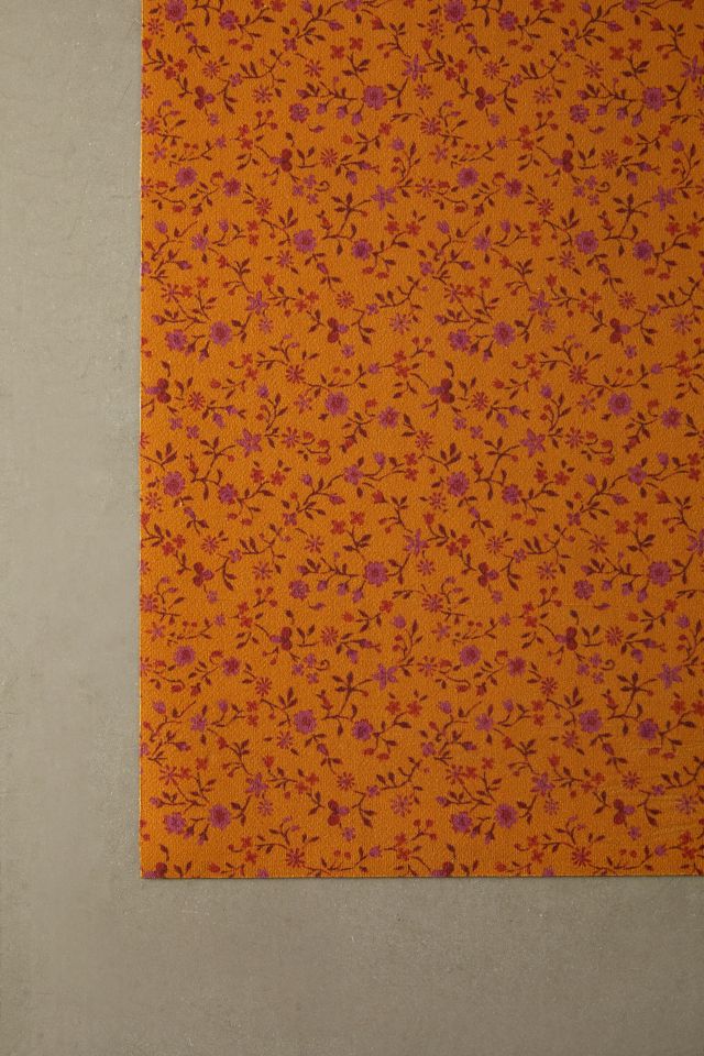 Matterly UO Exclusive Un-Rug Clarissa Vine Floral Floor Mat #4