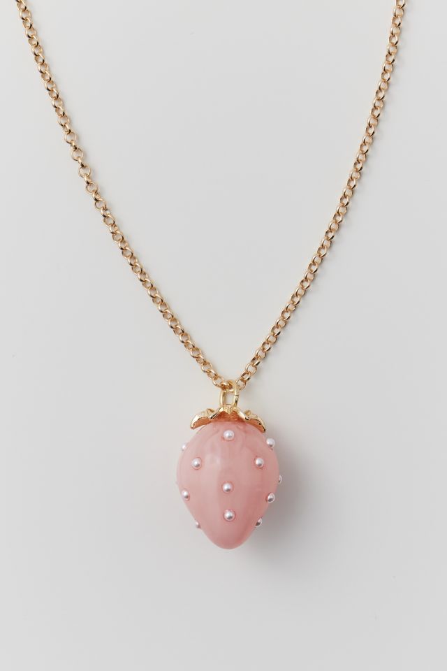 Strawberry Charm Necklace #1