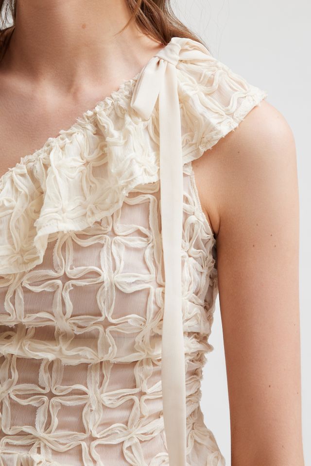 House Of Sunny Venus Applique Asymmetric Top #3