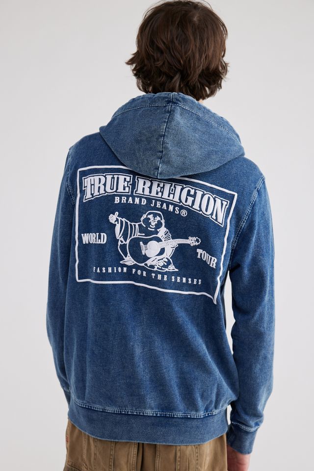 True religion denim store hoodie