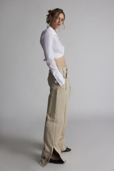 Geel Harper Belter Trouser Pant