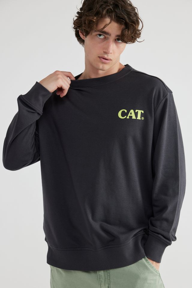 CAT Workman Doodles French Terry Crew Neck Sweatshirt #2