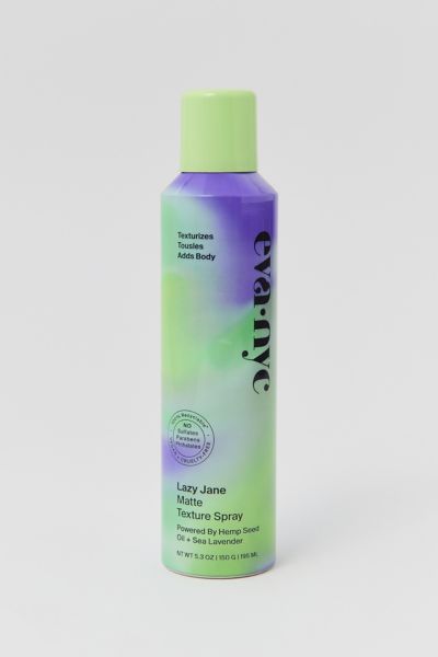 Eva Nyc Lazy Jane Matte Texture Spray In Lime At Urban Outfitters