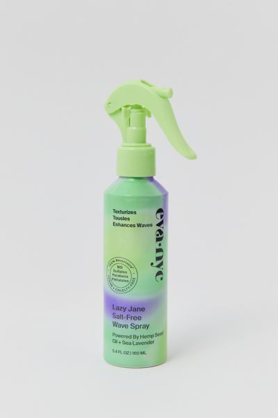 Eva Nyc Lazy Jane Salt-free Wave Spray In Lime At Urban Outfitters
