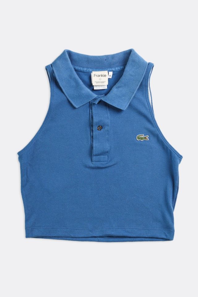 Frankie Collective Rework Lacoste Collared Tank | Urban Outfitters