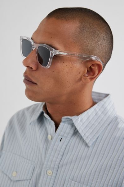 Shop Spitfire Cut Ninety One Sunglasses In Clear, Men's At Urban Outfitters