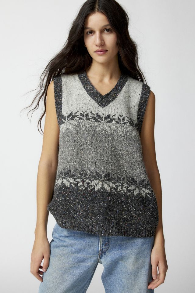 Urban Renewal Vintage Fair Isle Sweater Vest | Urban Outfitters