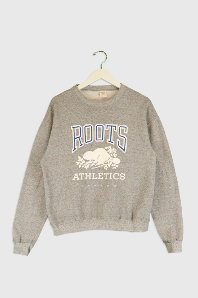 Vintage Roots Athletics Canada Beaver Crewneck Sweatshirt