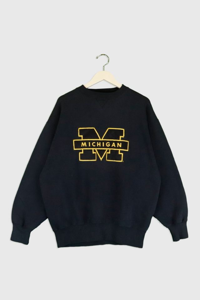 Vintage 'M' Michigan Varsity Sweatshirt | Urban Outfitters