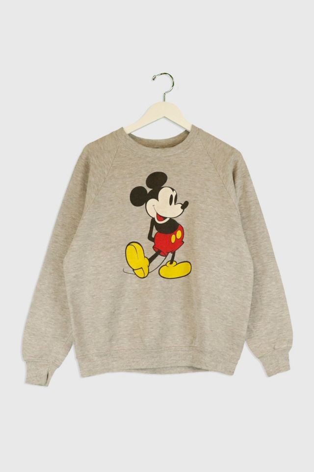 Vintage Mickey Mouse Graphic Crewneck Sweatshirt Urban Outfitters