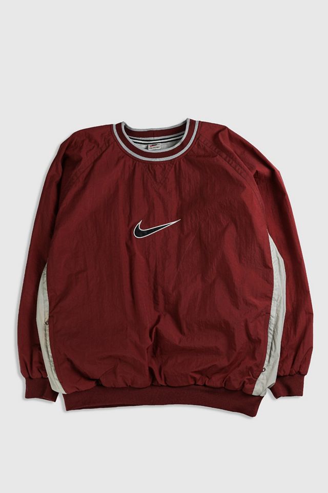 nike pullover windbreaker vintage