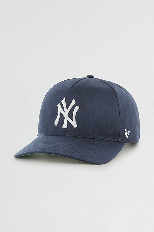 Shop 47 Brand Ny Yankees Hitch Relaxed Fit Baseball Hat In Navy, Men's At Urban Outfitters