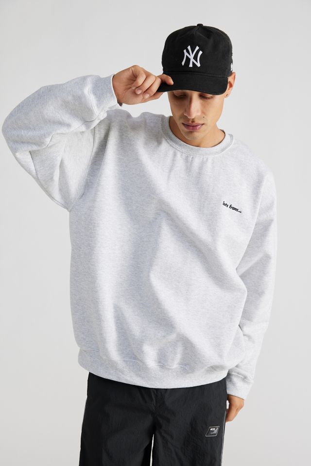 iets frans… Sweat-shirt ras du cou brodé #1