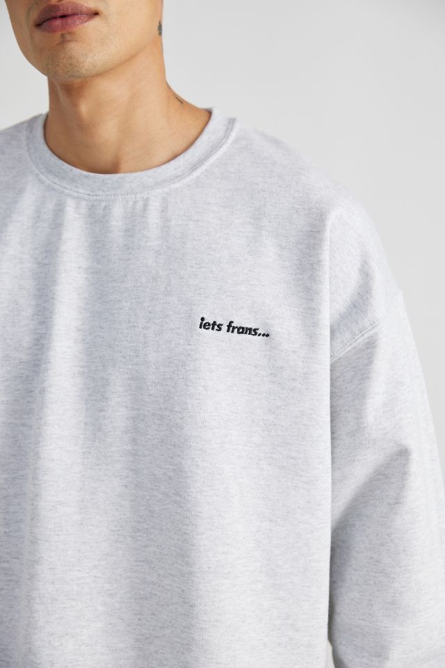 iets frans… Sweat-shirt ras du cou brodé #4