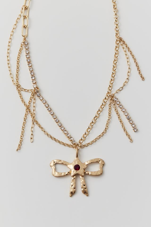 Collier Noeud Texturé Josie #1