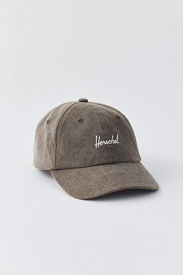 Herschel Supply Co. Sylas Stonewashed Baseball Hat In Reece, Women's At Urban Outfitters In Green