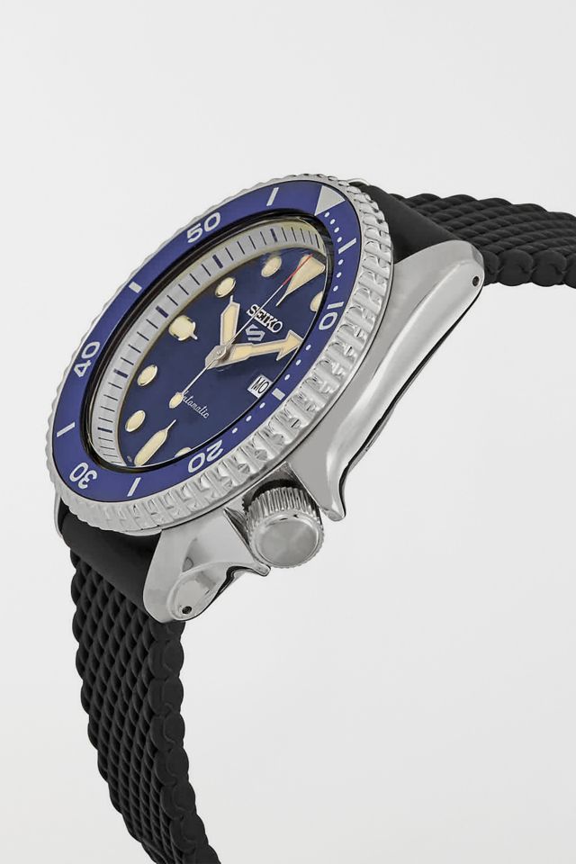 Seiko 5 Sports Automatic Silicone Band Diver Watch #1