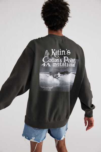 Shop Katin Uo Exclusive Cotton's Point Sweatshirt In Black, Men's At Urban Outfitters