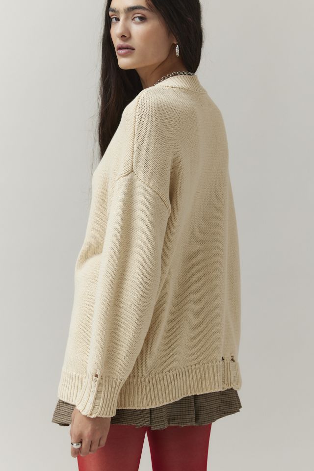 BDG Sully Icon Distressed Sweater | Urban Outfitters Canada