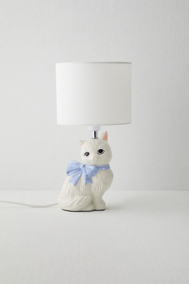 Adelaide Cat Shape Ceramic Table Lamp #2
