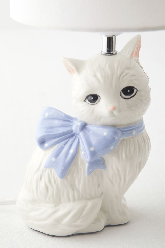 Adelaide Cat Shape Ceramic Table Lamp #4