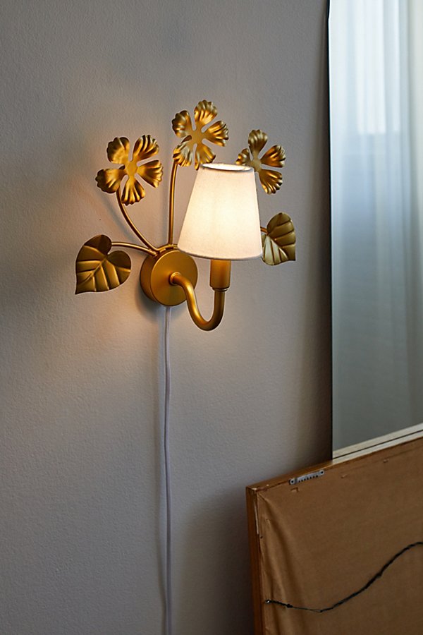 Urban Outfitters Louisa Sconce In Gold At