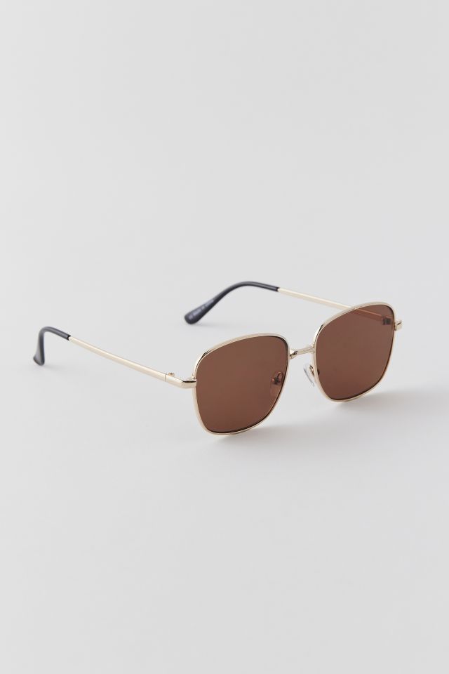 UO Essential Classic Metal Square Sunglasses #1