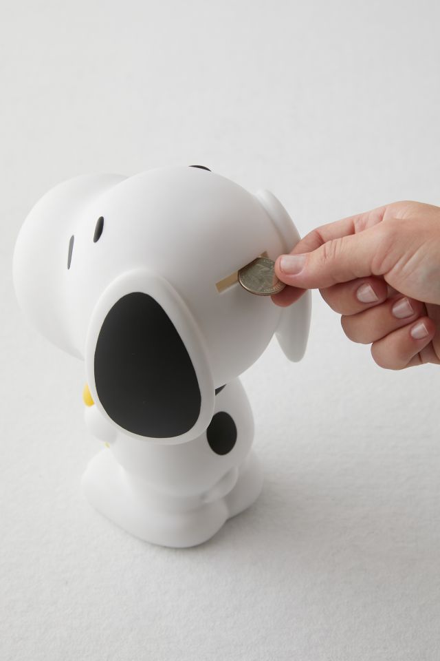 Peanuts Snoopy Figure Coin Bank | Urban Outfitters
