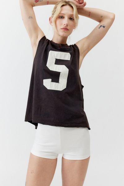 Out From Under Ponte Micro Short In White, Women's At Urban Outfitters