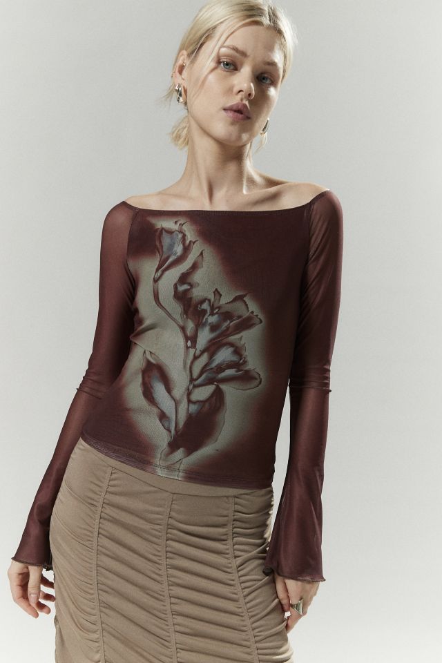 Motel Lutana Mesh Graphic Tee #2