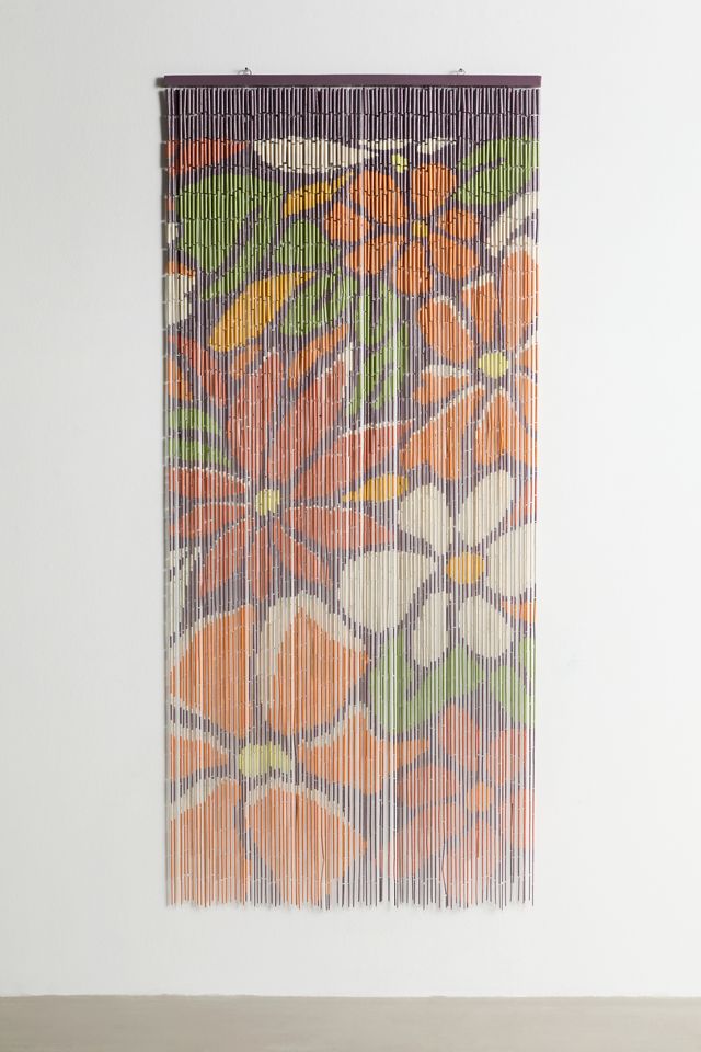 Ravena Bamboo Beaded Curtain | Urban Outfitters